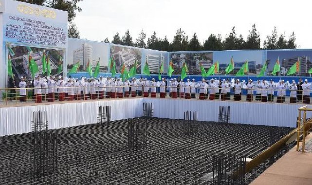 Çalık'tan Türkmenistan'da sağlık atağı: 810 milyon dolarlık hastanelerin temeli atıldı