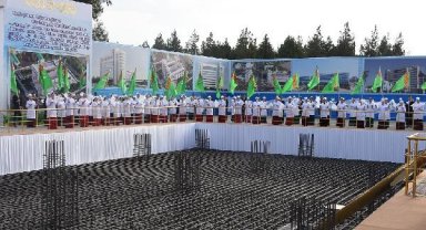 Çalık'tan Türkmenistan'da sağlık atağı: 810 milyon dolarlık hastanelerin temeli atıldı