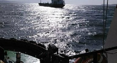 Çanakkale Boğazı'nda gemi arızası