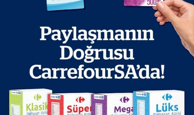 CarrefourSA Lezzet Arası'nda Ramazana özel iftar menüleri