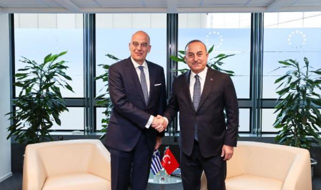 Çavuşoğlu, Yunan mevkidaşı Dendias'la görüştü