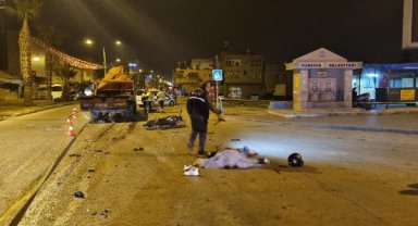 Çekici ile çarpışan motosikletin sürücüsü hayatını kaybetti