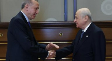 Cumhurbaşkanı Erdoğan, Bahçeli'yi kabul etti