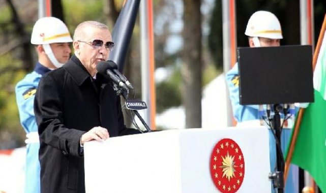 Cumhurbaşkanı Erdoğan: Çanakkale, Türkiye Cumhuriyeti'nin kuruluş müjdesidir