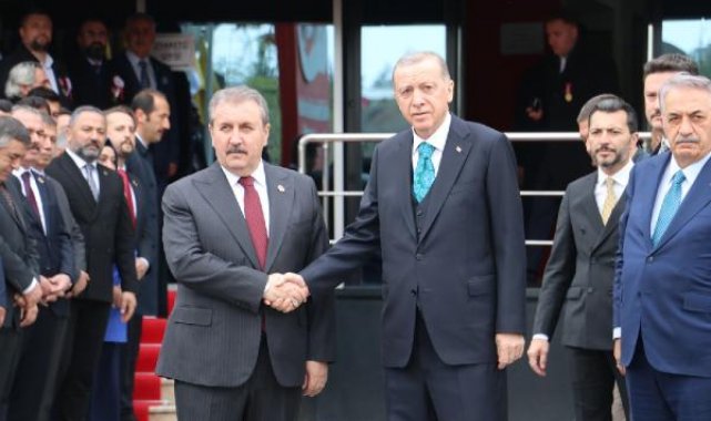 Cumhurbaşkanı Erdoğan, Destici'yi ziyaret etti