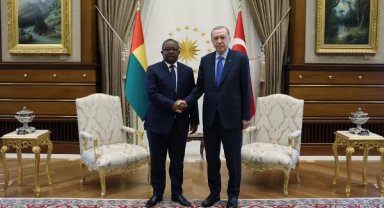Cumhurbaşkanı Erdoğan, Gine Bissau Cumhurbaşkanı ile görüştü