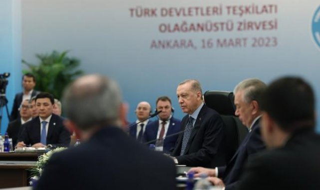 Cumhurbaşkanı Erdoğan: Türk devletleri Avrupa'nın enerji güvenliğinde anahtar konuma geldi