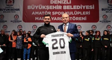 Denizli Büyükşehir Belediyesi'nden amatör spor kulüplerine destek