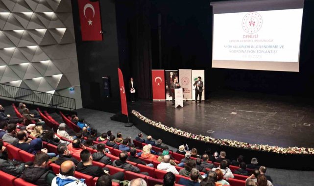 Denizli'de spor kulüpleri bilgilendirildi