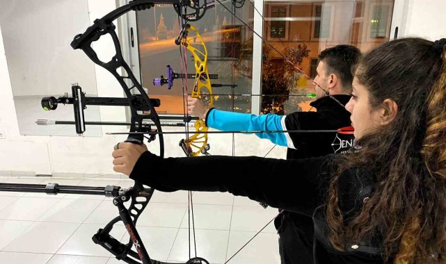 Denizlili okçular, Antalya'dan kupayla dönmek istiyor