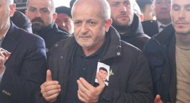 Deprem bölgesinde görevliyken şehit olan polis, son yolcuğuna uğurlandı