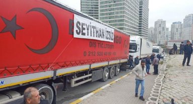 Deprem bölgesine 50 TIR'lık yardım malzemesi yola çıkıyor