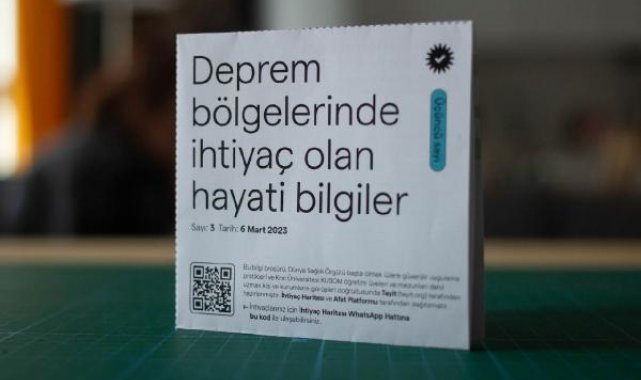 Depremle ilgili yanlış bilgilerle mücadeleye yönelik 'rehber' hazırlandı