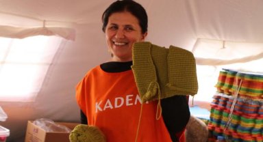 Depremzede kadınlara KADEM desteği