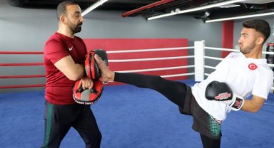 Depremzede sporcu, üniversite okuduğu kentte milli takım seçmelerine hazırlanıyor