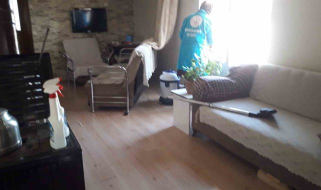Digor'da evde bakım hizmeti devam ediyor