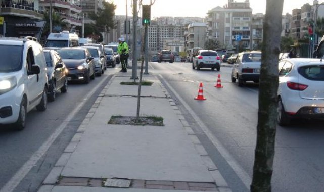 Direğe çarpan motosikletin sürücüsü ağır yaralandı
