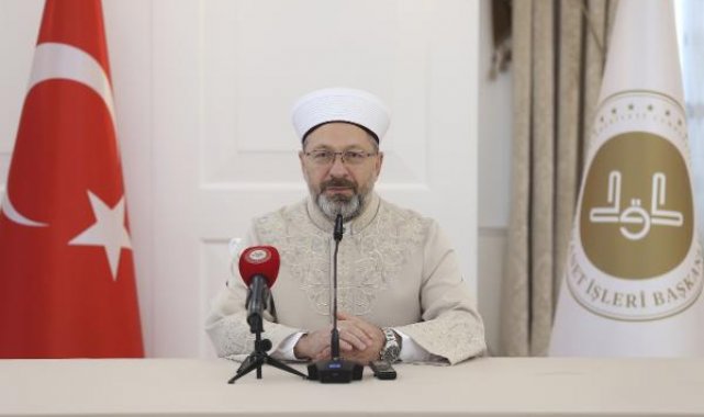 Diyanet İşleri Başkanı Erbaş: Başkalarına anlatıp da seyreden konumda değiliz