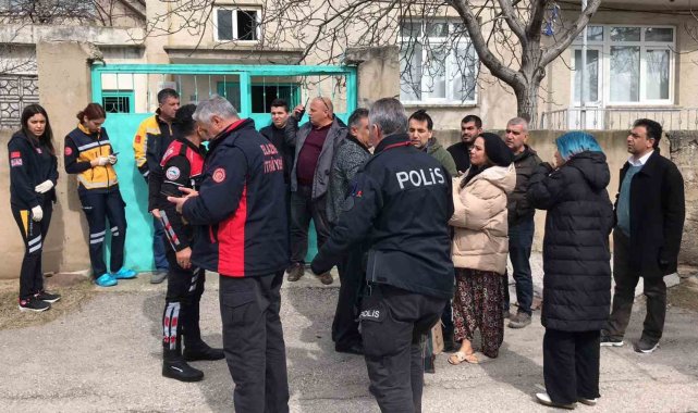 Doğal gaz kaçağı için eve giren polis dehşetle karşılaştı