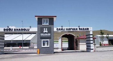 Doğu Anadolu Canlı Hayvan Pazarı kapatıldı