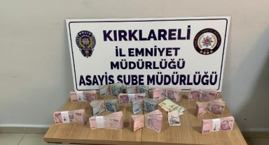 Dolandırıcılık şüphelisi 217 bin 800 TL ile yakalandı