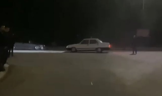 Drift attı, 20 bin TL ceza yedi...O anlar kamerada