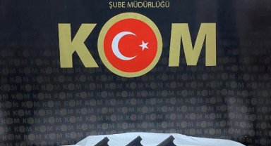 Edirne'de otomobilde 3 suikast silahı ele geçirildi; sürücü tutuklandı