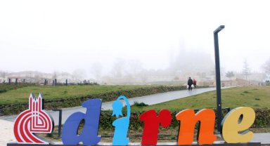 Edirne'de sis etkili oldu