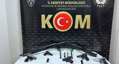 Edirne'de suç örgütlerine operasyon: 8 gözaltı