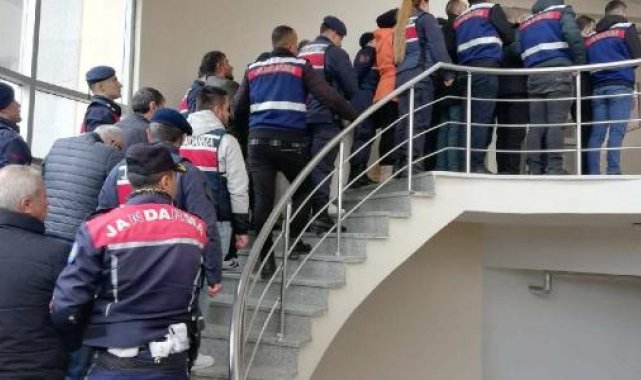 Edirne'de uyuşturucu çetesine operasyonda 14 tutuklama
