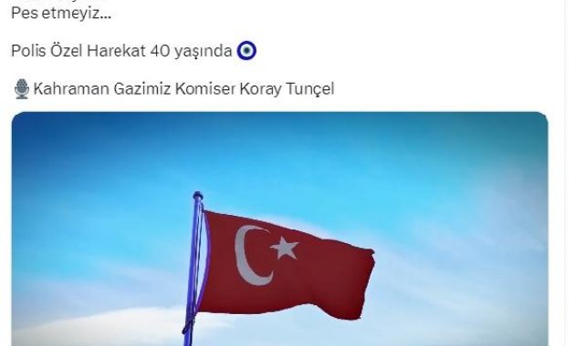EGM'den, Polis Özel Harekat'ın 40'ıncı kuruluş yıldönümüne özel video