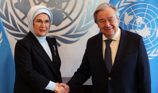 Emine Erdoğan'ın New York temasları