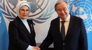 Emine Erdoğan'ın New York temasları