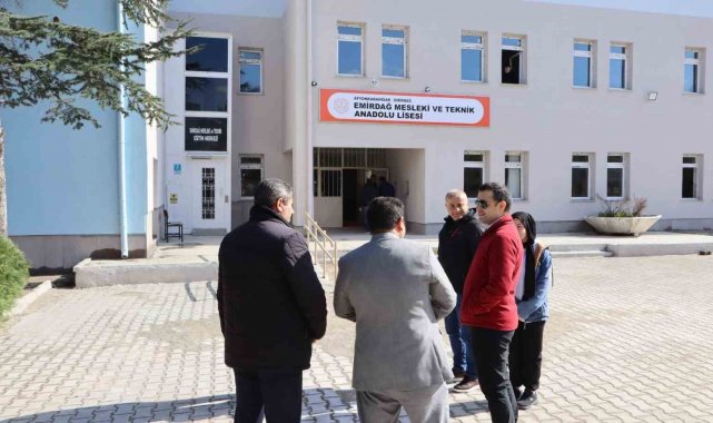 Emirdağ Mesleki ve Teknik Anadolu Lisesi'nde tadilat tamamlandı