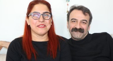 Engelli öğretmen çift birbirlerinin 'eli' ve 'gözü' oldu