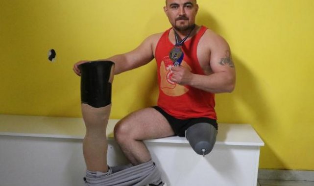 Engelli sporcu Türkiye şampiyonu olduğu yarışmanın ödülünü depremzedelere bağışladı