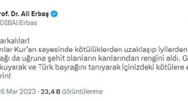 Erbaş'tan, Danimarkalılara 'Kuran'ı okuyun' çağrısı