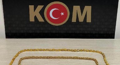 Ermeni uyruklu 2 şüpheli havalimanında kaçak altınla yakalandı