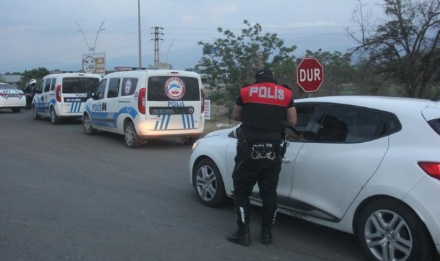 Erzincan'da çeşitli suçlardan aranan 58 kişi yakalandı, 19 kişi gözaltına alındı