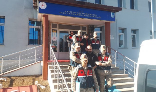 Erzurum'da işyerinden 250 bin TL değerinde malzeme çalan hırsızlar yakalandı