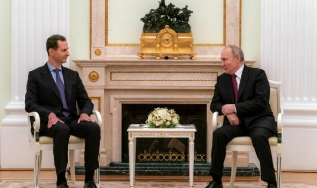 Esad, Moskova'da Putin'le görüştü