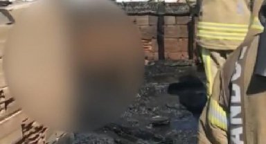 Esenler'de metruk binada yangın sonrası ceset bulundu