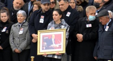 Eski bakan Tanır için TBMM'de cenaze töreni