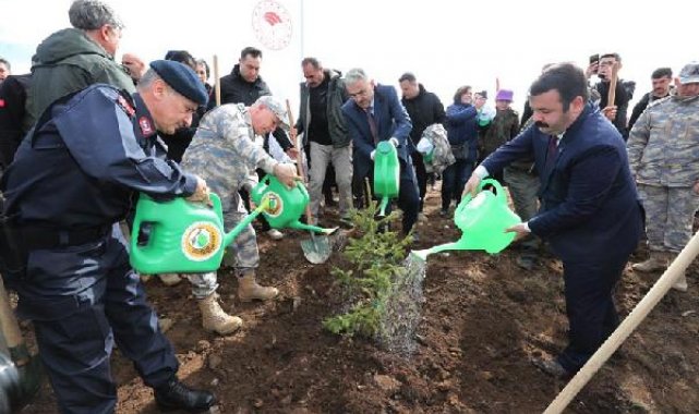 Eskişehir'de '6 Şubat Deprem Şehitleri Ormanı' oluşturuldu
