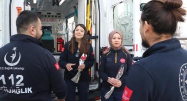 Eskişehir'de kadın sağlık çalışanlarına izin verildi, görevini erkekler devraldı
