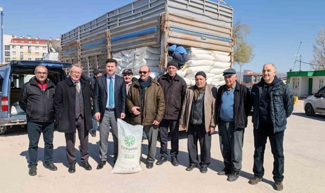 Eskişehir'deki 202 arıcıya 60 bin 100 kilogram şeker desteği