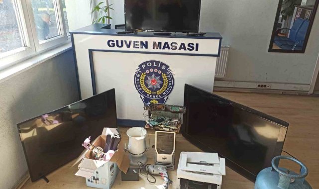 Evden televizyon ve akü çalan şahıslar JASAT'tan kaçamadı: 2 gözaltı
