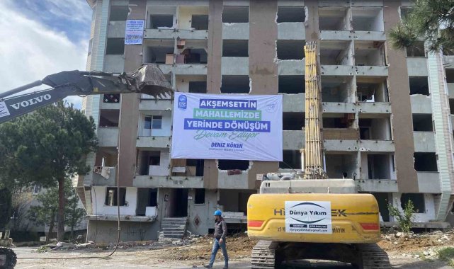 Eyüpsultan'da 7 blok ve 204 bağımsız birim yıkılıyor, yerinde dönüşüm başlıyor
