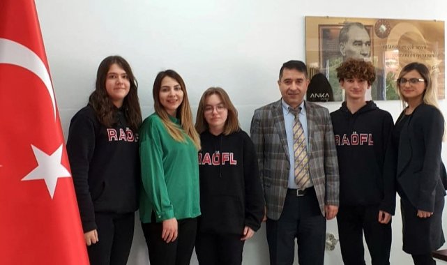 Fen lisesi öğrencilerinden büyük başarı