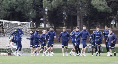 Fenerbahçe taktik çalıştı